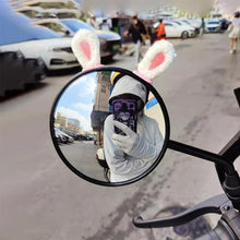 Load image into Gallery viewer, 2Pcs Car Motorcycle Helmet Decoration Electric Bike Soft Plush Ears For Motocross Full Face Off Road Helmet Sticker