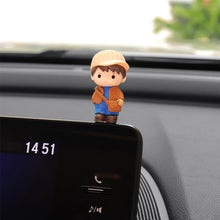 Load image into Gallery viewer, 4Pcs Little Boys Car Center Console Dashboard Navigator Screen Decoration Ornaments Auto Interior Accessories For Computer Display