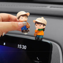 Load image into Gallery viewer, 4Pcs Little Boys Car Center Console Dashboard Navigator Screen Decoration Ornaments Auto Interior Accessories For Computer Display