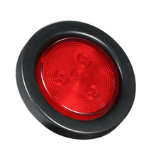 Load image into Gallery viewer, 1Pc 4LED Truck Side Lights Trailer Clearance Marker Lights LED Marker Lights Warning Round Rear Light 10-30V