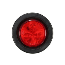 Load image into Gallery viewer, 1Pc 4LED Truck Side Lights Trailer Clearance Marker Lights LED Marker Lights Warning Round Rear Light 10-30V