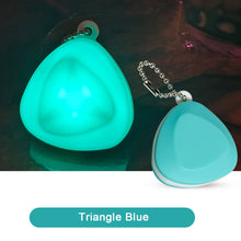 Load image into Gallery viewer, Pet Night Walking Safety Light Pendant Dog Puppy Led Silicone Glowing Collar Flashing Pendant Outdoor Hiking Backpack Bag Lights