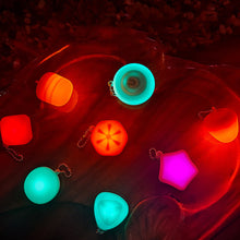 Load image into Gallery viewer, Pet Night Walking Safety Light Pendant Dog Puppy Led Silicone Glowing Collar Flashing Pendant Outdoor Hiking Backpack Bag Lights