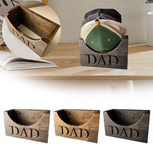Load image into Gallery viewer, Wooden Hat Holder Baseball Hats Holders Storage Rack Cap Bracket Gift For Dad Papa Husband Mens