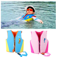 Load image into Gallery viewer, Kids Neoprene Life Jacket Baby Children Life Vest Water Sports Swimsuit 10-27 KG Children Swimming Aid Training Shark Life Vest