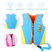 Load image into Gallery viewer, Kids Neoprene Life Jacket Baby Children Life Vest Water Sports Swimsuit 10-27 KG Children Swimming Aid Training Shark Life Vest