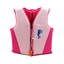 Load image into Gallery viewer, Kids Neoprene Life Jacket Baby Children Life Vest Water Sports Swimsuit 10-27 KG Children Swimming Aid Training Shark Life Vest