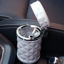 Load image into Gallery viewer, Universal Aluminum Alloy Car Ashtray With LED Light Ash Tray Cup Smokeless Portable Auto Ashtray Flame Retardant Car Accessories