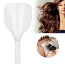 Load image into Gallery viewer, Salon Haircut Face Mask Hair Dyeing Protector Cover Reusable Handheld Hairspray Mask Professional Barber Accessories