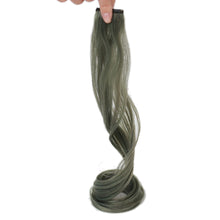 Load image into Gallery viewer, Colored Large Wave Long Curly Wig Ear Hanging Dye Hair Extensions Invisible High Temperature Silk Wig Patch