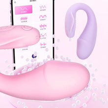 Load image into Gallery viewer, APP Controls The Stimulation Vibration Female Masturbation Flirtation Remote Control Invisible Wearable Jump Egg