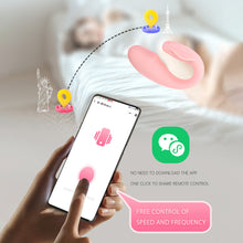 Load image into Gallery viewer, APP Controls The Stimulation Vibration Female Masturbation Flirtation Remote Control Invisible Wearable Jump Egg