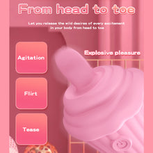 Load image into Gallery viewer, Ice Cream Multi Frequency Second Tidal Tongue Licking Egg Jumping Female Masturbator Magnetic Suction Charging Adult Sex Products