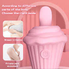 Load image into Gallery viewer, Ice Cream Multi Frequency Second Tidal Tongue Licking Egg Jumping Female Masturbator Magnetic Suction Charging Adult Sex Products