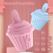 Load image into Gallery viewer, Ice Cream Multi Frequency Second Tidal Tongue Licking Egg Jumping Female Masturbator Magnetic Suction Charging Adult Sex Products