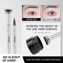 Load image into Gallery viewer, Simple Eyeliner Pen Waterproof and Non Dizzy Makeup Under Eyelash Seal Eyeliner Pen with Inkpad Eyeliner Liquid Pen Waterproof Eyeliner Pen