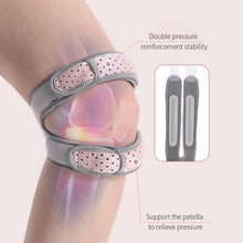 Load image into Gallery viewer, Patellar Strap for Daily Exercise, Breathing, Professional Running and Sports Protective Gear, Men's and Women's Jump Rope Fitness Exercise Knee Protection Strap