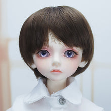 Load image into Gallery viewer, 1/3 BJD Dolls 22-23CM Head Circumference Short Hair High Temperature Fiber Soft Silk Doll Wig Multi-color Doll's Accessories