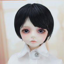 Load image into Gallery viewer, 1/3 BJD Dolls 22-23CM Head Circumference Short Hair High Temperature Fiber Soft Silk Doll Wig Multi-color Doll's Accessories