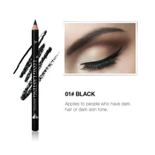 Load image into Gallery viewer, 12Pcs Waterproof Eyebrow Pencil Easy Color Natural Black Brown Eye Makeup Pen Cosmetic Beginner Practice Eyebrow Beauty Tools
