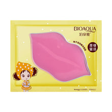 Load image into Gallery viewer, 5PCS Lemon Vitamin Essence Moisturizing Lip Mask Anti Crack Fade Lip Lines Lip Patch Soften Dead Skin Anti Chipping Gel Lip Mask