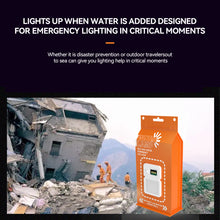 Load image into Gallery viewer, Portable Outdoor Emergency Saltwater Light No-Charge Adding Water To Light Camping Hiking Night Fishing SOS Lighting Equipment
