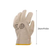 Load image into Gallery viewer, 1Pair Cowhide Electric Welding Protective Gloves Wear-Resistant Anti-Scald Industrial Protective Gloves