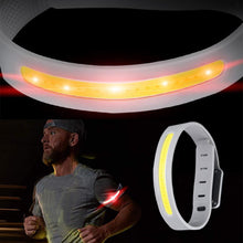 Load image into Gallery viewer, Outdoor COB Floodlight Sensor Arm Light Elastic Adjustable Ultra Light LED Night Run Night Fishing Flashlight USB Charging
