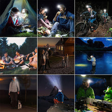 Load image into Gallery viewer, Outdoor Dual Light Source Strong Mini Headlight USB Charging LED Magnetic Working Light For Night Fishing Riding Camping Hiking