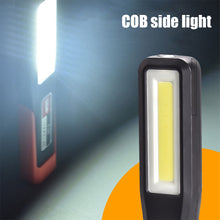 Load image into Gallery viewer, Portable LED Work Light With Magnet And Hook USB Rechargeable Flashlight For Car Repair Outdoor Camping