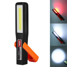 Load image into Gallery viewer, Portable LED Work Light With Magnet And Hook USB Rechargeable Flashlight For Car Repair Outdoor Camping
