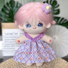Load image into Gallery viewer, 20CM Cotton Doll Rompers Cartoon Plush Doll Replacement Outfit Playing House Accessories Mini Clothes