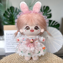 Load image into Gallery viewer, 20CM Cotton Doll Rompers Cartoon Plush Doll Replacement Outfit Playing House Accessories Mini Clothes