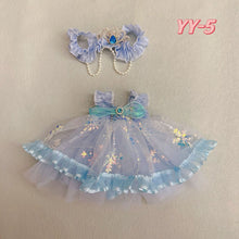 Load image into Gallery viewer, 20CM Cotton Doll Rompers Cartoon Plush Doll Replacement Outfit Playing House Accessories Mini Clothes