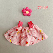 Load image into Gallery viewer, 20CM Cotton Doll Rompers Cartoon Plush Doll Replacement Outfit Playing House Accessories Mini Clothes