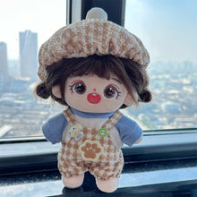 Load image into Gallery viewer, 20CM Cotton Doll Rompers Cartoon Plush Doll Replacement Outfit Lolita Dress Playing House Accessories Mini Clothes
