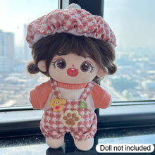 Load image into Gallery viewer, 20CM Cotton Doll Rompers Cartoon Plush Doll Replacement Outfit Lolita Dress Playing House Accessories Mini Clothes