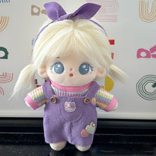 Load image into Gallery viewer, 20CM Cotton Doll Rompers Cartoon Plush Doll Replacement Outfit Lolita Dress Playing House Accessories Mini Clothes