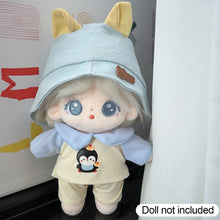 Load image into Gallery viewer, 20CM Cotton Doll Rompers Cartoon Plush Doll Replacement Outfit Lolita Dress Playing House Accessories Mini Clothes