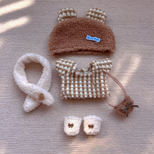 Load image into Gallery viewer, 20CM Cotton Doll Rompers Cartoon Plush Doll Replacement Outfit Dress Playing House Accessories Mini Clothes