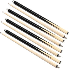 Load image into Gallery viewer, 1PC 145CM 1/2 Split Club 12MM Head Snooker Nine-Ball White Wood Cue Stick Billiard Supplies