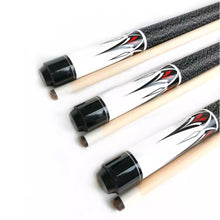 Load image into Gallery viewer, 1PC 147CM Weighted 1/2 Split Cue 13MM Big Head Chinese Black Eight Snooker Maple Birch Cue Stick Billiard Supplies