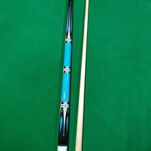 Load image into Gallery viewer, 1PC 145CM 13MM Big Head Fancy Nine Billiard Cue 1/2 Split Birch Cue Stick Billiards Accessories