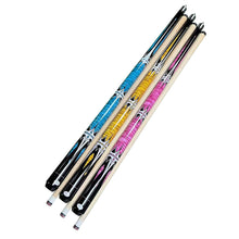 Load image into Gallery viewer, 1PC 145CM 13MM Big Head Fancy Nine Billiard Cue 1/2 Split Birch Cue Stick Billiards Accessories
