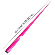 Load image into Gallery viewer, 1PC 145CM Carbon Fiber Billiard Cue 1/2 Split Spiral Interface 9.5MM Small Head Snooker Stick Billiard Supplies