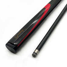 Load image into Gallery viewer, 1PC 145CM Carbon Fiber Billiard Cue 1/2 Split Spiral Interface 9.5MM Small Head Snooker Stick Billiard Supplies