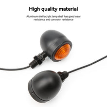 Load image into Gallery viewer, 2Pcs 12V Motorcycle LED Turn Signal Light Motor Flashing Light Clignotant Fit for Kawasaki Suzuki Yamaha