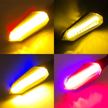 Load image into Gallery viewer, 2Pcs LED Motorcycle Turn Signal Lamp Sequential Flowing Flash Indicator Lights Running Light Motorcycle Tail Lights