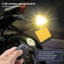 Load image into Gallery viewer, 7 Colors Car Motorcycle Wireless Remote Control Strobe Light LED Warning Lamp Triangle Navigation Lights