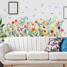 Load image into Gallery viewer, DIY Wall Decals Mural PVC Wall Stickers Flowers Wall Stickers for Living Room Bedroom Kitchen Home Decor Wallpaper